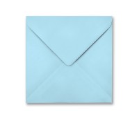 Pastel Blue 155mm Square Envelope 100gsm