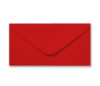 Red DL Envelope 120gsm