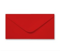 Red DL Envelope 120gsm