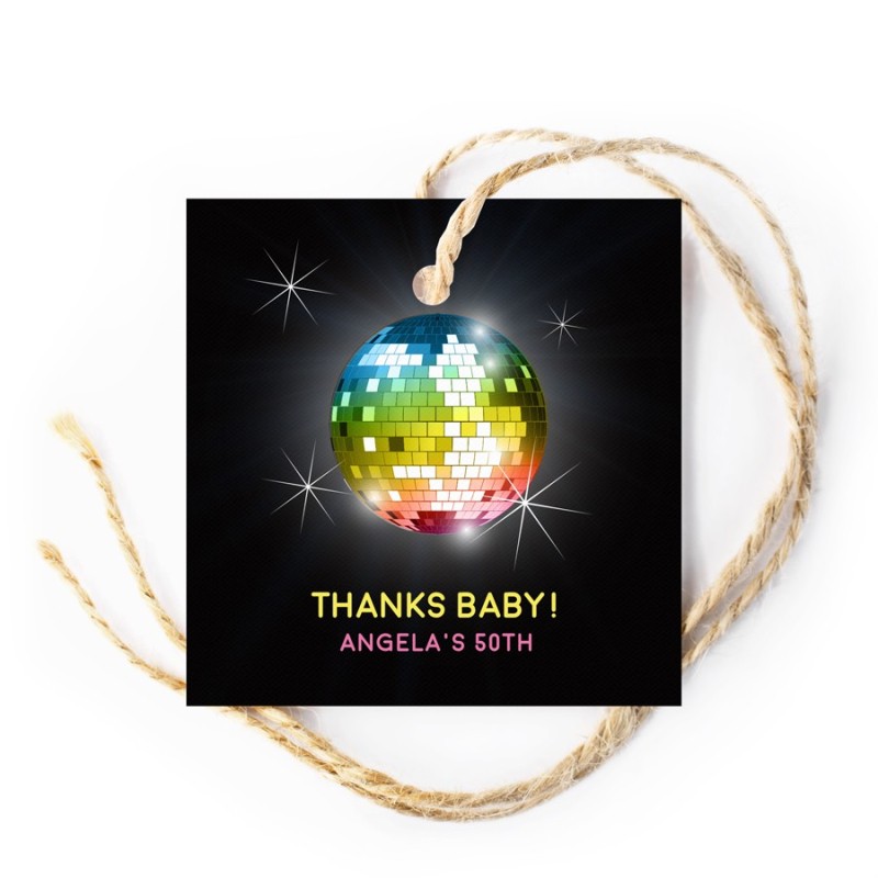 70's Birthday Gift Tags