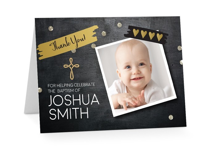 Adorable Baptism Thank You Cards