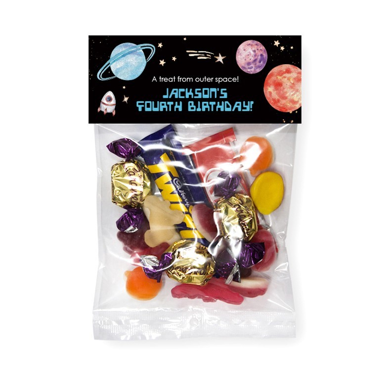 Astronaut Lolly Bags