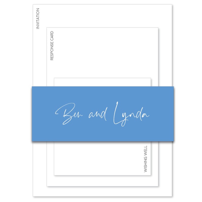 Beach Wedding Belly Bands