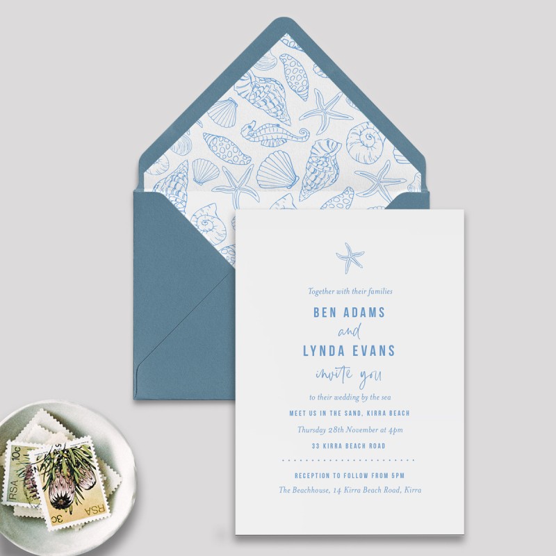 Beach Days Envelope Liners