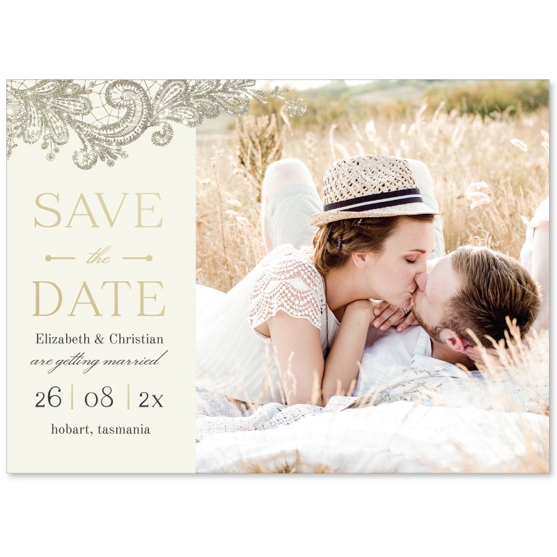 Graceful Save the Date Cards