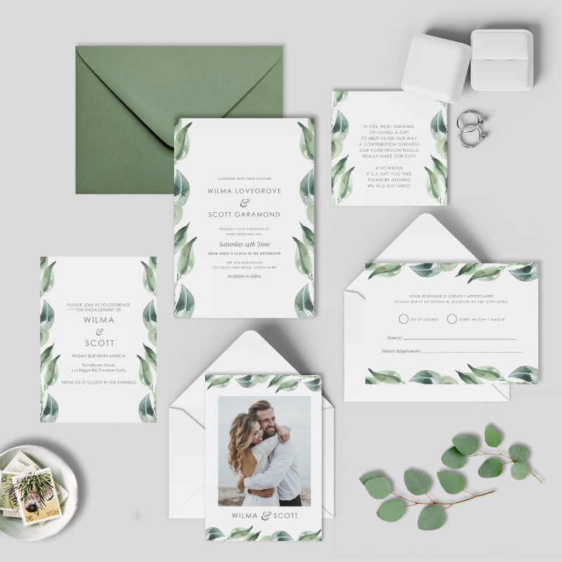 Growing Vines Wishing Well Card