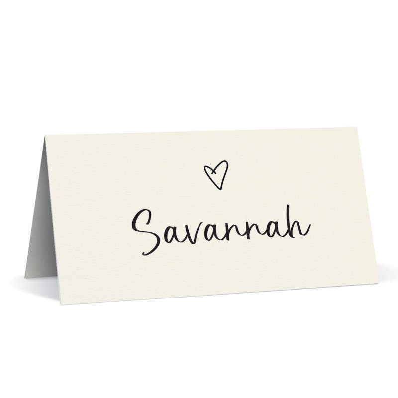 Clarissa Printed Name Cards