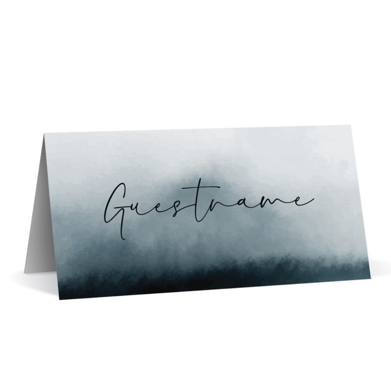 Belle Blue Wedding Placecards