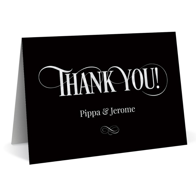 Midnight Dreaming Engagement Thank You Cards