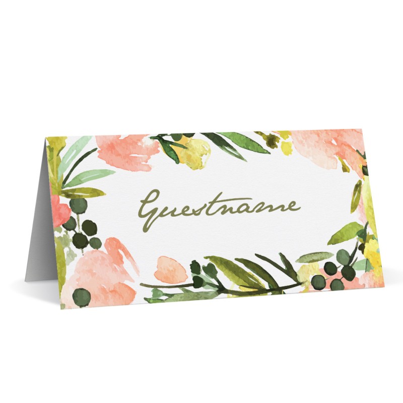 Blooming Placecards