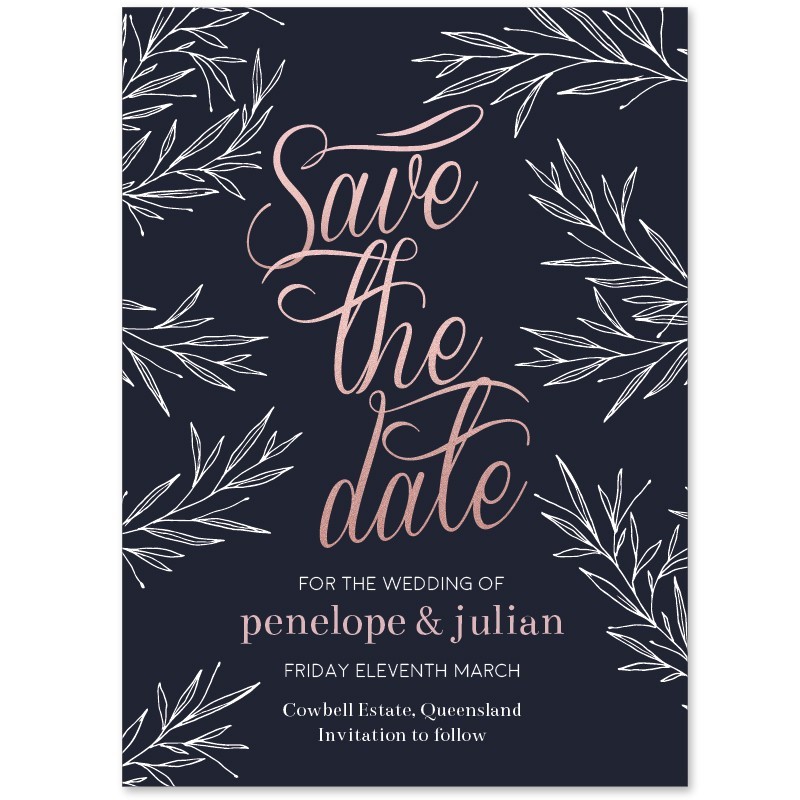 Bella Save the Date Card