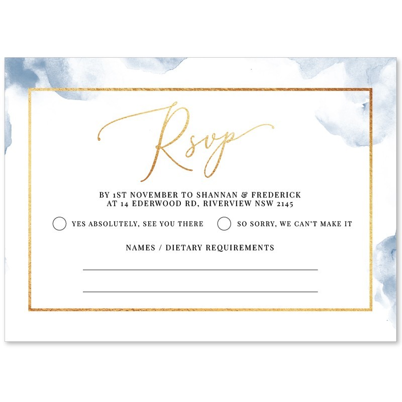 Blue Smoke Response Card