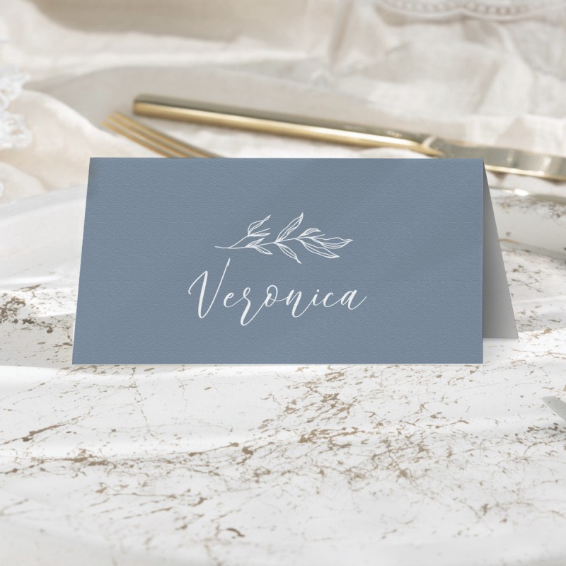 Dusty Blue Placecards