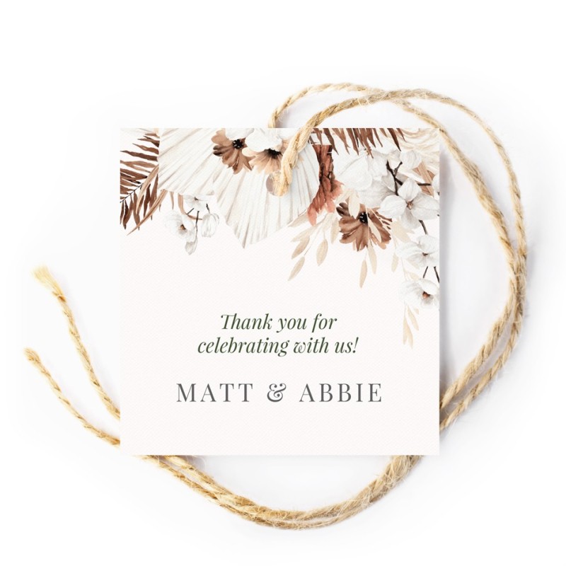 Sweet Mist Boho Gift Tags
