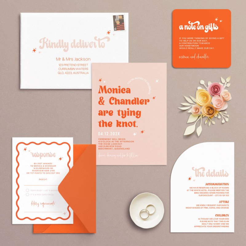 All That Glitters Retro Response Card