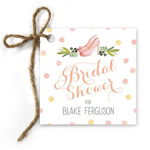 Bride To Be Bridal Shower Gift Tags