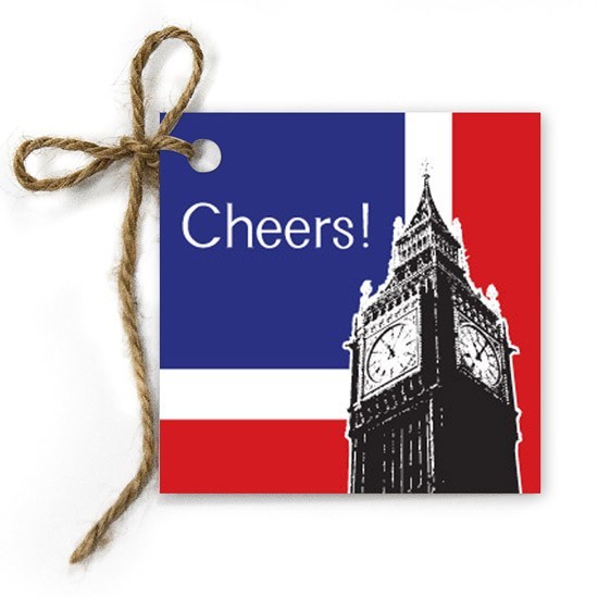 British Birthday Gift Tags
