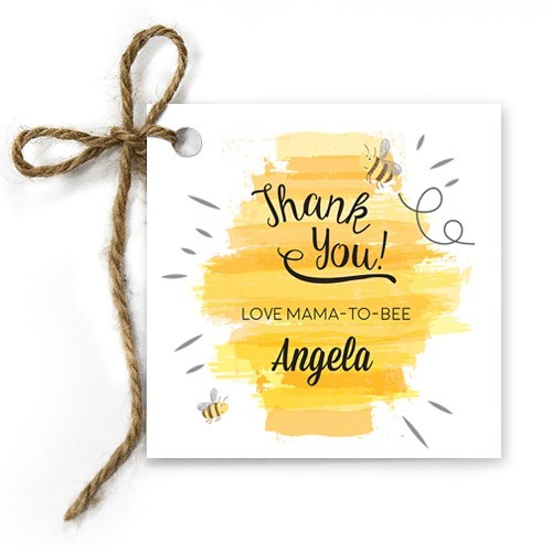 Bumble Bee Baby Shower Gift Tags