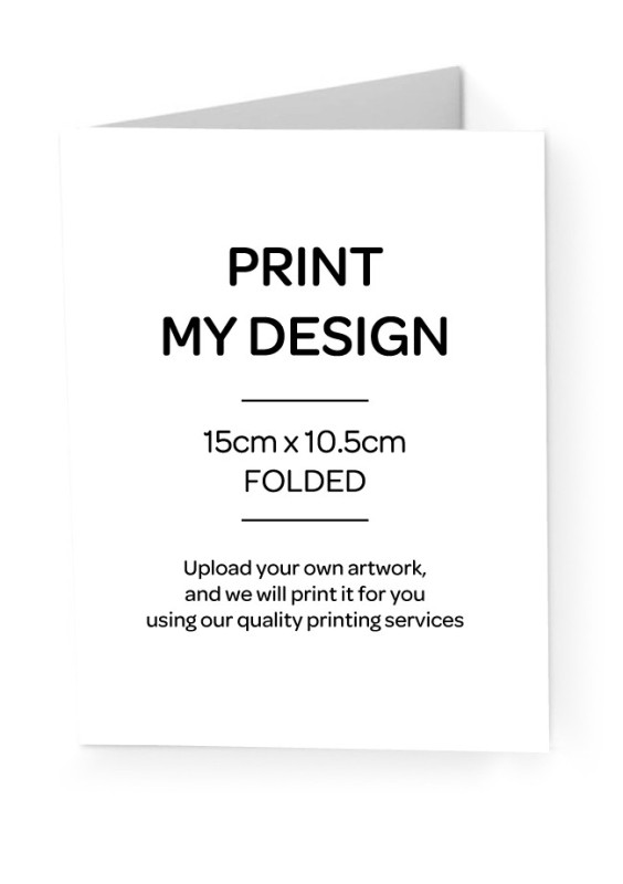 Print My Design - C6/A6 Portrait - FOLDED
