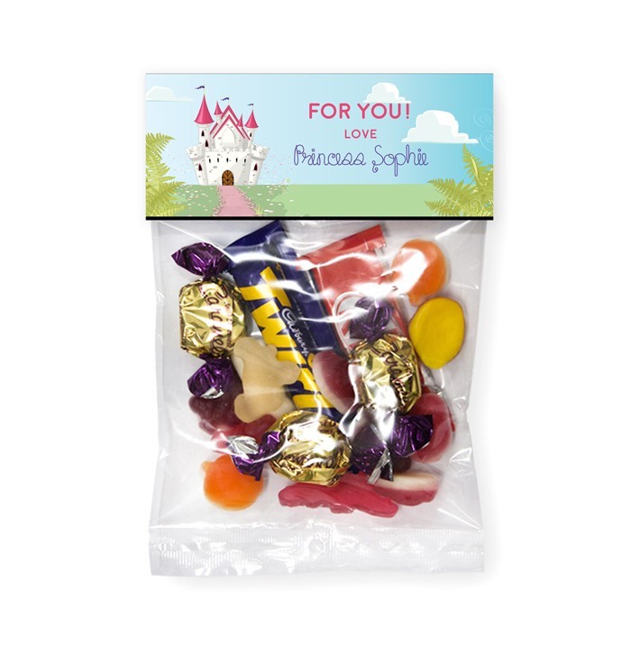 Castle Birthday Lolly Bags