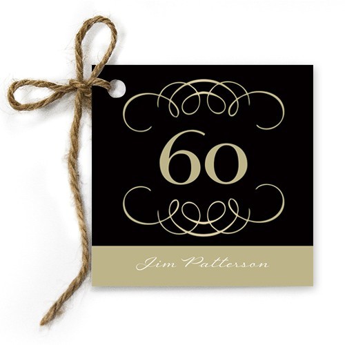 Celebrating Milestones Birthday Gift Tags