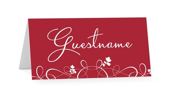 Christmas Spirit Placecards