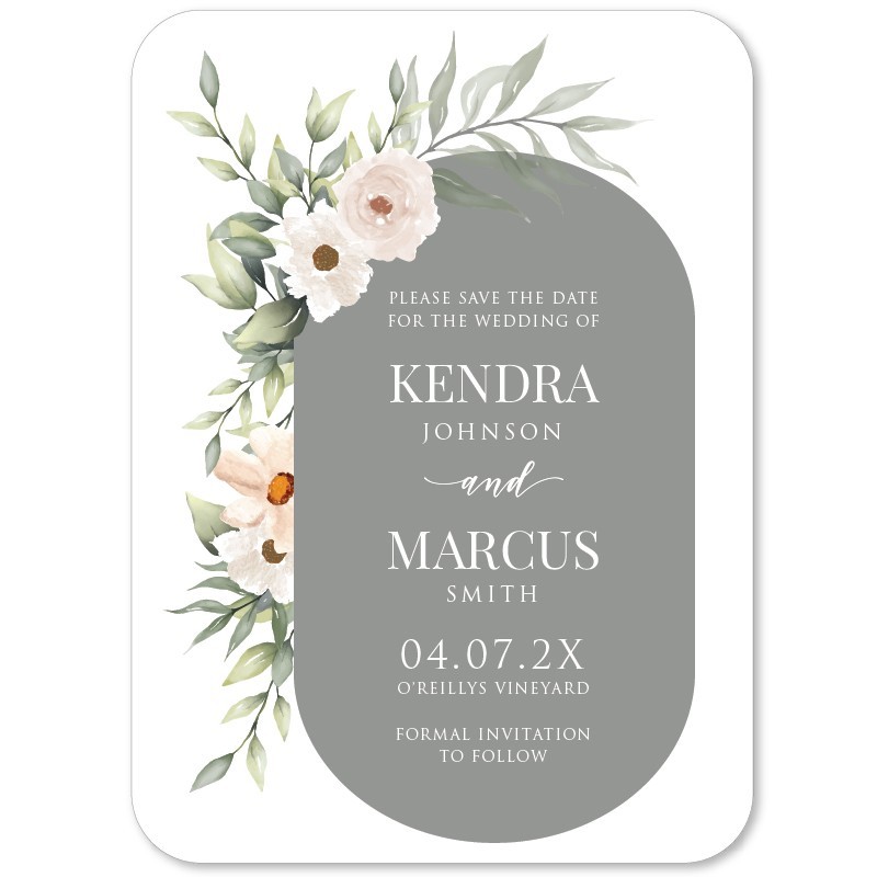 Classic Elegant Save The Date