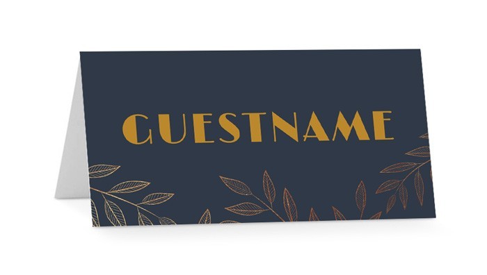 Copper Glow Placecards