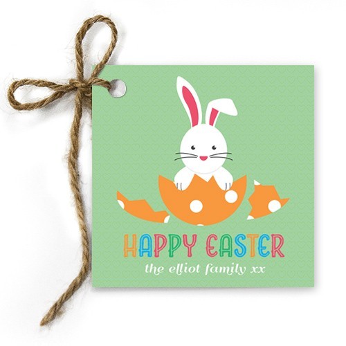 Cracked Egg Easter Gift Tags