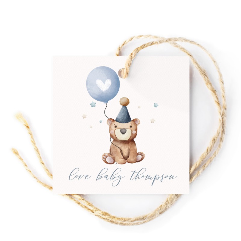 Cute Baby Shower Gift Tags