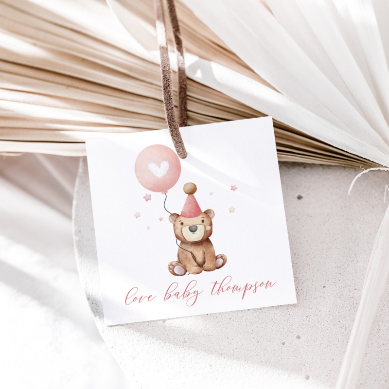 Cute Baby Shower Gift Tags