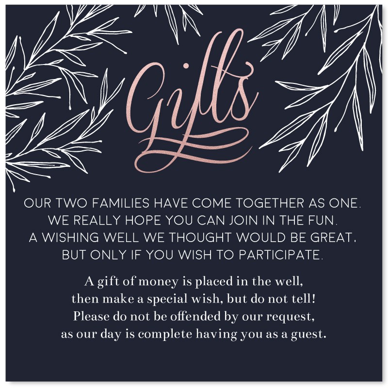 Bella Wishing Well Card