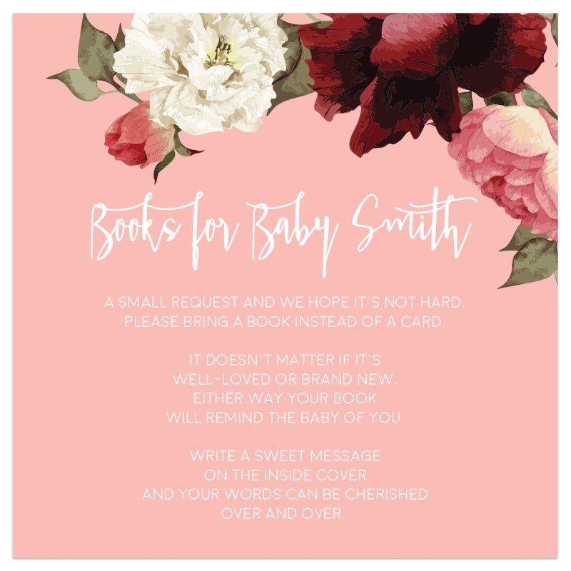 Decadent Baby Shower Wishing Well Card