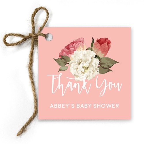 Decadent Baby Shower Gift Tags