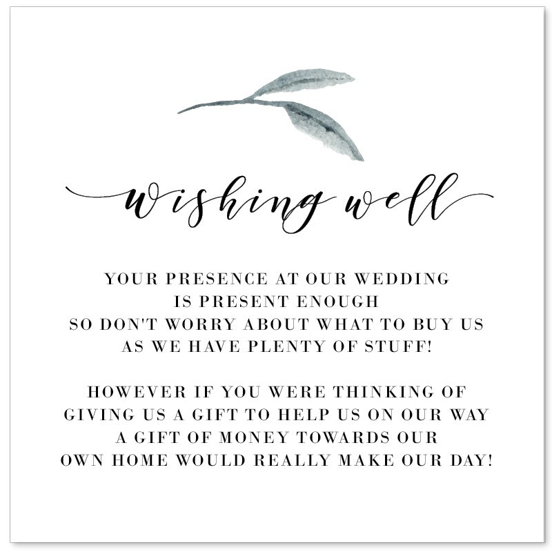 Delicate Daisy Wishing Well Card