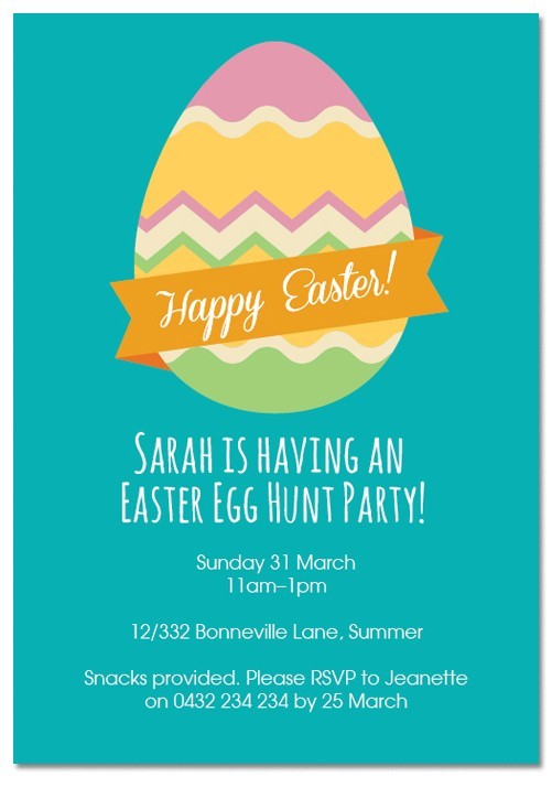 Easter Brights Invitations