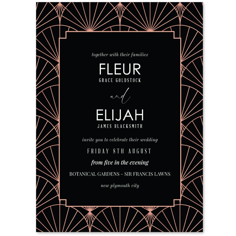 Putting on the Ritz Wedding Invitations