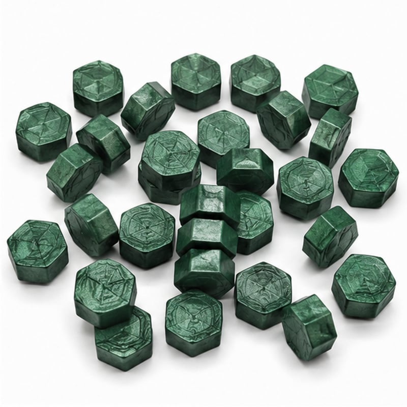 Sealing Wax Beads - Emerald