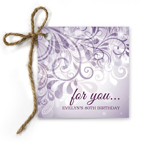 Evelyn Birthday Gift Tags