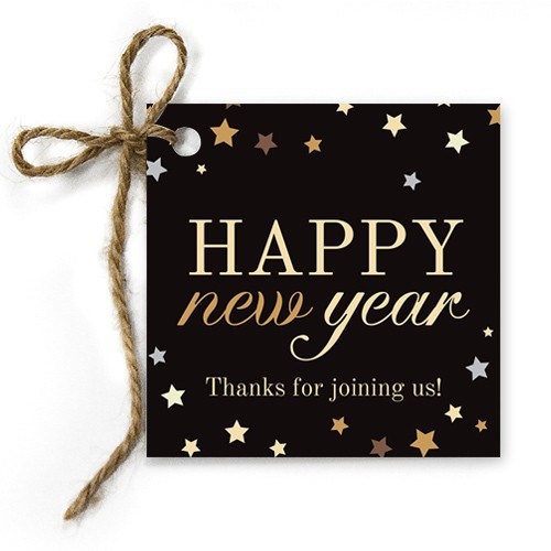 Falling Stars Gift Tags