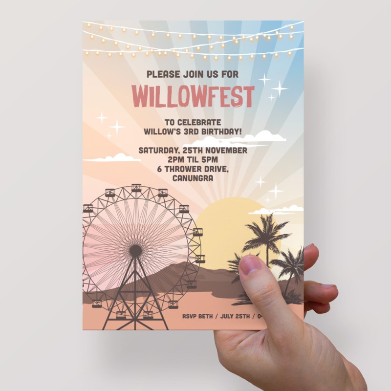 Festival Invitations