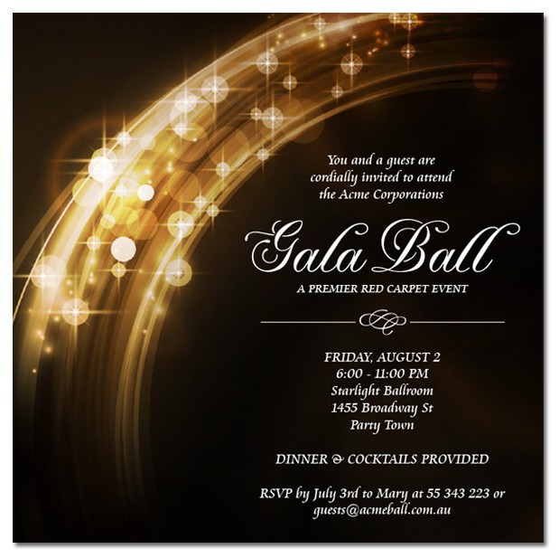 Fireworks Invitations