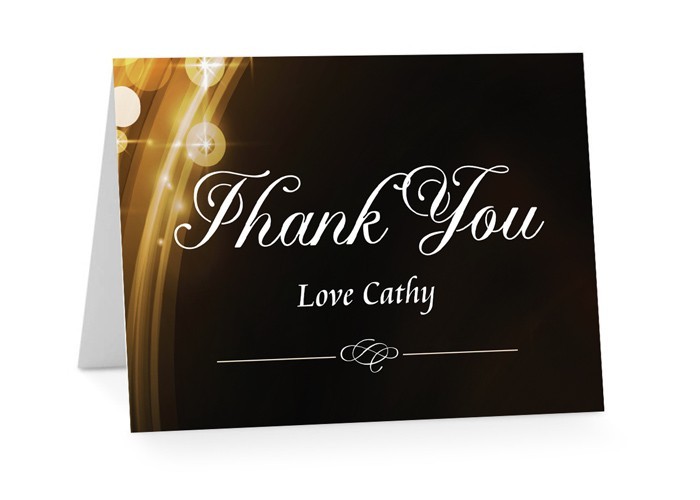 Fireworks Thank You Cards