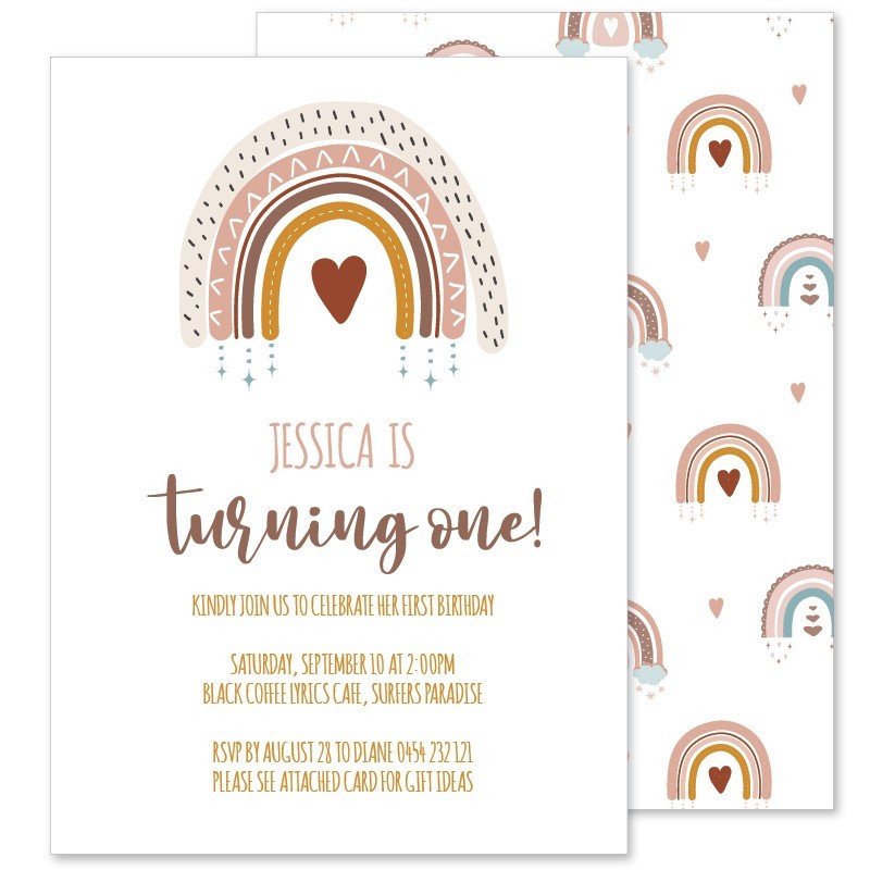 Forecast First Birthday Invitations