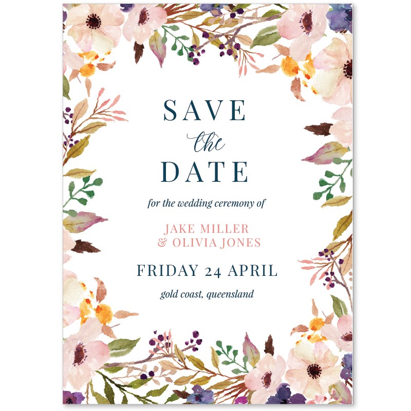 A Valentine Save The Date Cards