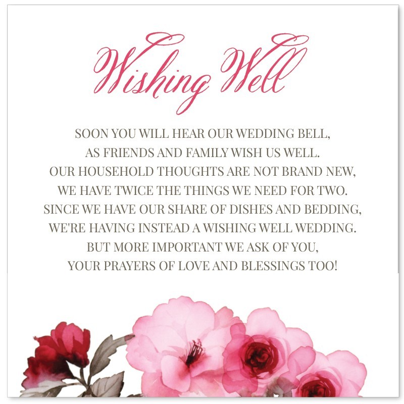 Modern Botanica Wishing Well Card