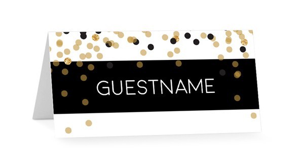 Foiled Fun Placecards