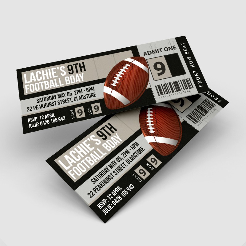 Game On Birthday Invitations