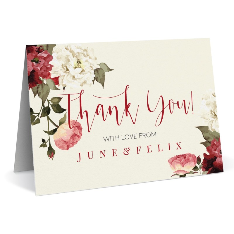 Garden Love Thank You Cards