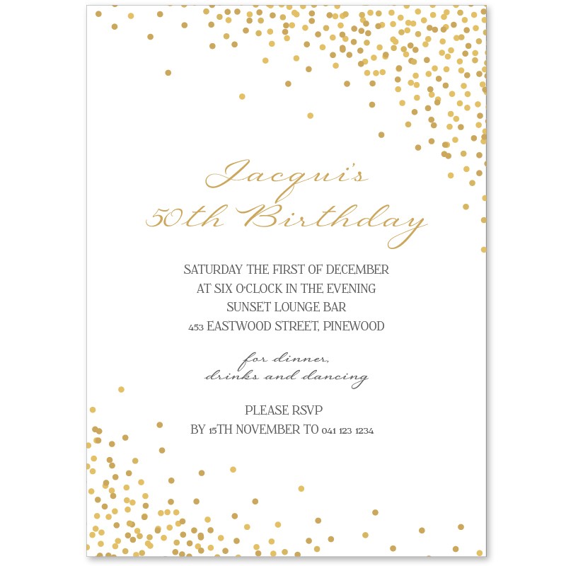 Ready to Shine Birthday Invitations